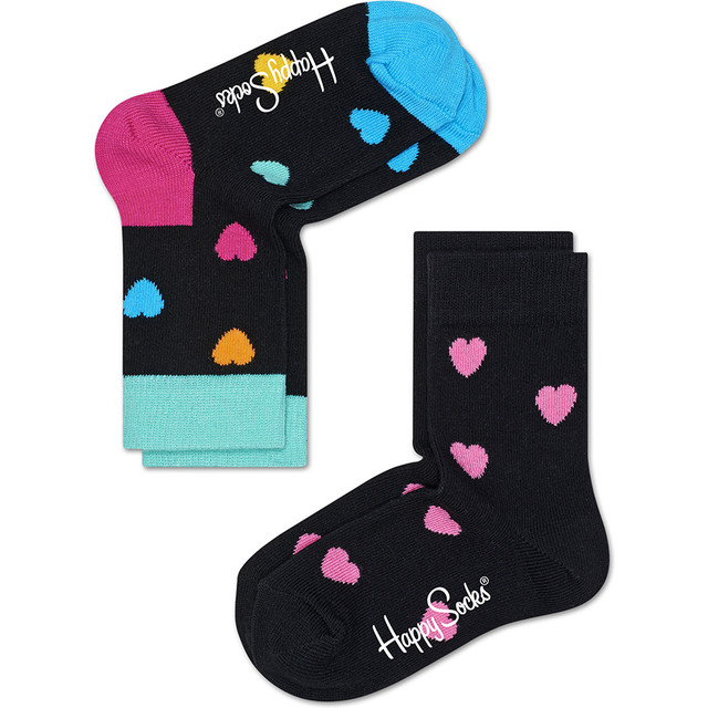2-Pack Heart Socks KHEA02-9000
