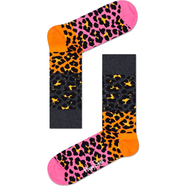 Block Leopard Sock BLE01-9000