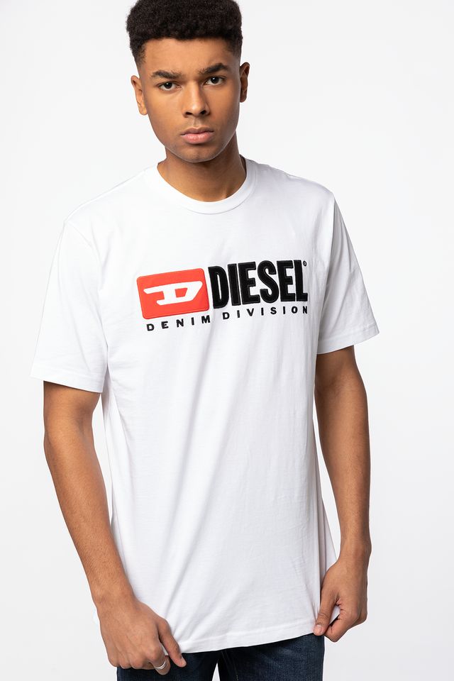 Koszulka Diesel    T-Just-Division 00Sh0I 0Catj-100 White